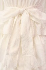画像3: Vallee lys / Coquelicot Dress midi length Jacquard  ホワイト O-25-01-26-010-GO-OP-OW-OS (3)