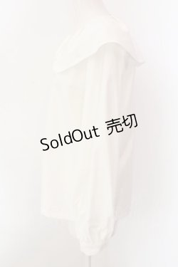 画像3: MILK / Shellカラーブラウス  シロ O-25-01-26-011-ML-BL-OW-OS