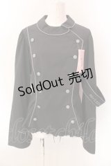 metamorphose / 【プラスサイズ】Little Nurse 長袖ブラウス 2 クロ O-25-01-26-028-ME-BL-OW-OS