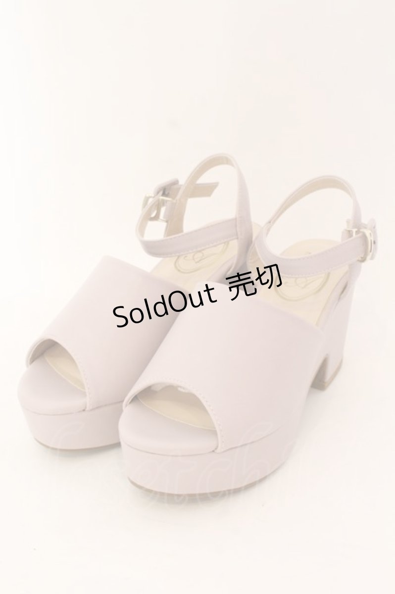 画像1: 【SALE】FA（Fi.n.t） / プラットフォームサンダル M ラベンダー O-25-01-27-044-LO-SH-OW-ZTK002 (1)