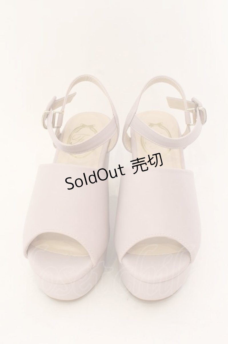 画像2: 【SALE】FA（Fi.n.t） / プラットフォームサンダル M ラベンダー O-25-01-27-044-LO-SH-OW-ZTK002 (2)