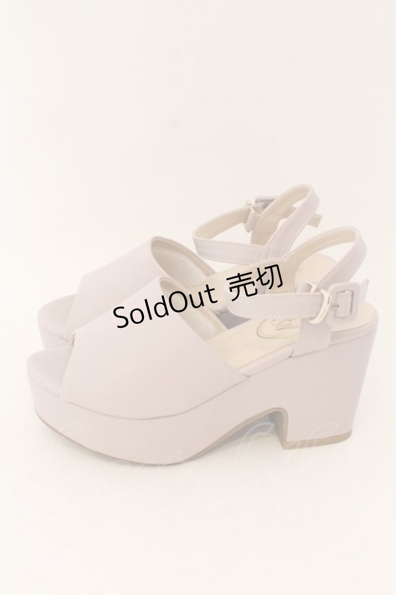 画像3: 【SALE】FA（Fi.n.t） / プラットフォームサンダル M ラベンダー O-25-01-27-044-LO-SH-OW-ZTK002 (3)