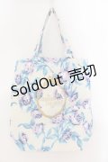 an another angelus / ローズトートバッグ  キナリ×ブルー系 O-25-01-27-051-CA-BG-OW-OS
