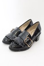 画像1: 【SALE】FA（Fi.n.t） / バックル使いローファー S クロ O-25-01-27-059-LO-SH-OW-ZT308 (1)