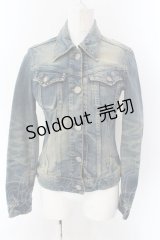 HYSTERIC GLAMOUR / KINKYＧジャン FREE インディゴ×汚し加工 O-25-01-27-1034-PU-JA-IG-OS