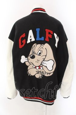 画像3: GALFY / クレイジーわんわん大学 スタジャン 中型犬（L） レッド×ブラック O-25-01-27-1006-PU-JA-OW-ZT-C035
