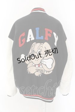 画像3: GALFY / クレイジーわんわん大学 スタジャン 中型犬(L) レッド×ブラック O-25-01-27-1006-PU-JA-OW-ZY