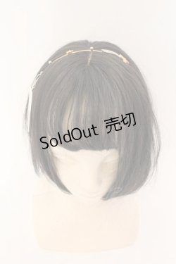 画像2: MILK / STAR LINEカチューシャ  ゴールド×シルバー O-25-01-27-012-ML-AC-OW-OS