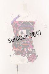 SEX POT ReVeNGe / カスタムダメージTシャツ M ホワイト O-25-01-28-026-SP-TO-OW-OS