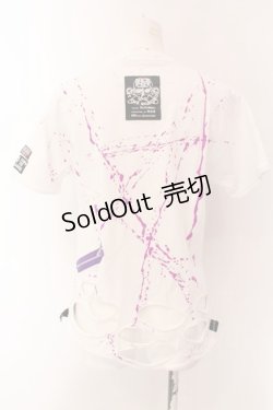 画像3: SEX POT ReVeNGe / カスタムダメージTシャツ M ホワイト O-25-01-28-026-SP-TO-OW-OS