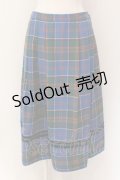 Jane Marple / Tartan check cocoon skirt スカート M グリーン O-25-01-28-044-JM-SK-IG-ZT075