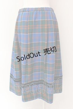 画像3: Jane Marple / Tartan check cocoon skirt スカート M グリーン O-25-01-28-044-JM-SK-IG-ZT075