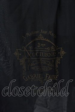 画像6: Jane Marple / Holy nocturnes smock dress ドレス M クロ O-25-01-28-048-JM-OP-IG-ZT236