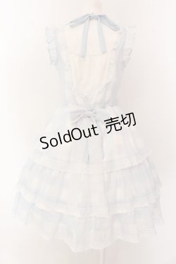 画像4: mellfy memory / Fairy love Gingham check ワンピース  サックス O-25-01-28-017-LO-OP-IG-OS
