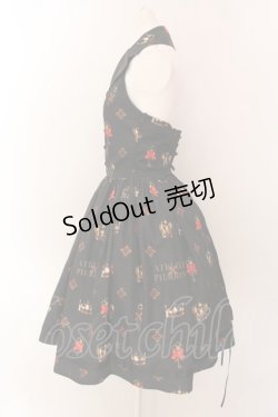 画像3: ATELIER PIERROT / Royal Crownベストワンピース  ブラック O-25-01-28-019-EL-OP-IG-OS