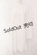 Candy Stripper / UNFOLD SHIRTワンピース 2 オフホワイト O-25-01-29-001-PU-OP-IG-ZI