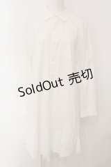 Candy Stripper / UNFOLD SHIRTワンピース 2 オフホワイト O-25-01-29-001-PU-OP-IG-ZI
