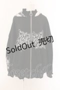 REFLEM / 猫耳ジップアップパーカー F ブラック O-25-01-29-030-PU-TO-YM-ZI