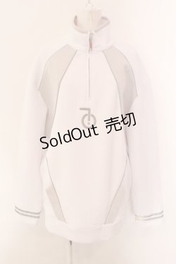 画像1: ililil / サイバーリフレクタージャージー  ホワイト O-25-01-29-004-PU-TO-YM-OS