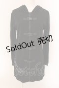 NieR Clothing / 5BUCKLE STYLISH ZIP OUTER F ブラック O-25-01-29-023-PU-TO-OW-OS