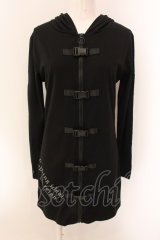 NieR Clothing / 5BUCKLE STYLISH ZIP OUTER F ブラック O-25-01-29-023-PU-TO-OW-OS