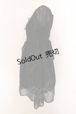 画像3: PUTUMAYO / 窓ネコレイヤードワンピース  ブラック O-25-01-29-024-PT-OP-IG-ZS