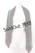 Qutie Frash / 万能ポンチョ  レッド×ブラック O-25-01-30-008-QU-TO-IG-OS