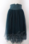 axes femme POETIQUE / フェイバリットカラースカート M グリーン O-25-01-30-014-AX-SK-OW-ZY
