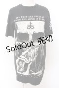 KILL STAR / Blind Mind T-Shirt　Tシャツ S ブラック O-25-01-30-022-SL-TO-OW-OS
