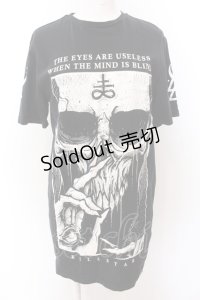 KILL STAR / Blind Mind T-Shirt　Tシャツ S ブラック O-25-01-30-022-SL-TO-OW-OS