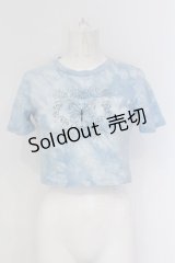 Jamieエーエヌケー / バタフライラインストーンT  サックス O-25-01-31-1046-LO-TS-IG-OS