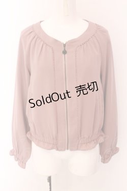 画像1: axes femme / ラグランスリーブブルゾン M ピンク O-25-01-31-1014-AX-TO-SZ-OS