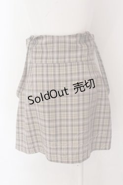 画像3: 【SALE】Bubbles / スピンドルチェックサススカート M ブラウン系 O-25-01-31-055-CA-SK-OW-ZT165