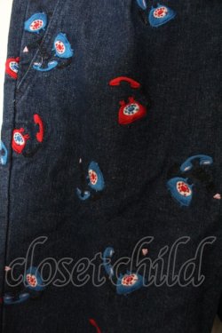 画像2: Candy Stripper / call meサロペット（パーツ欠品） 2 インディゴ O-25-01-31-2067-PU-PA-OW-ZT014