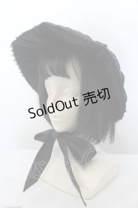 Victorian maiden / エレガントギャザードールハット  ネイビー O-25-01-31-2115-CL-AC-OW-OS