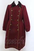 axes femme POETIQUE / ふしぎの国のアリスコート M ワイン O-25-01-31-2031-AX-CO-IG-ZT-C041
