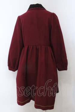 画像3: axes femme POETIQUE / ふしぎの国のアリスコート M ワイン O-25-01-31-2031-AX-CO-IG-ZT-C041