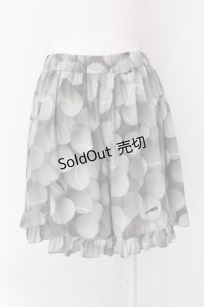 画像3: 【SALE】MILK / TENNIS GIRLキュロット  グレーカラフル O-25-01-31-001-ML-PA-OW-ZT456 (3)