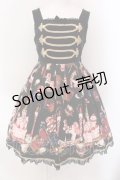 Angelic Pretty / Holy Night Story切替ジャンパースカート  クロ O-25-01-31-010-AP-OP-IG-OS