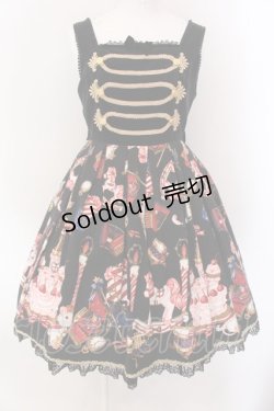 画像1: Angelic Pretty / Holy Night Story切替ジャンパースカート  クロ O-25-01-31-010-AP-OP-IG-OS