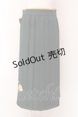 CEL / 刺しゅう入り袴スカート S グリーン×イエロー O-25-02-04-043-LO-SK-OW-OS