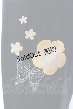 画像2: CEL / 刺しゅう入り袴スカート S グリーン×イエロー O-25-02-04-043-LO-SK-OW-OS