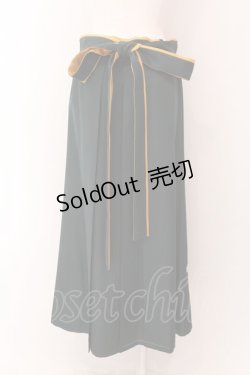 画像4: CEL / 刺しゅう入り袴スカート S グリーン×イエロー O-25-02-04-043-LO-SK-OW-OS