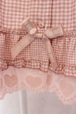 画像3: PINK HOUSE / ×misako aoki ギンガムチェックスカート  ピンク O-25-02-04-048-LO-SK-IG-ZT151 (3)
