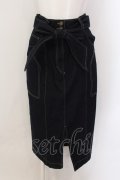 axes femme POETIQUE / デニムタイトスカート M インディゴ O-25-02-04-056-AX-SK-IG-ZY