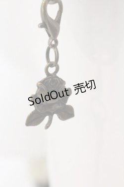 画像3: OZZ ANGELO / ローズ刺繍ナナメスナップボタンコルセット  ネイビー×ブラウン O-25-02-04-072-OO-ZA-IG-OS