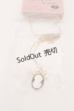 画像1: ｍ petit by misako / TT*AMリボンネックレス  ゴールド O-25-02-04-076-LO-AC-IG-OS