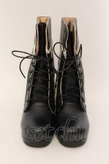 画像2: 【SALE】LOLITAその他 / レースアップブーツ 35 クロ O-25-02-04-083-LO-SH-OW-ZT273 (2)