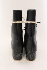 画像4: 【SALE】LOLITAその他 / レースアップブーツ 35 クロ O-25-02-04-083-LO-SH-OW-ZT273 (4)