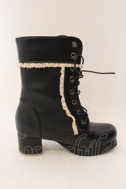 画像5: LOLITAその他 / レースアップブーツ 35 クロ O-25-02-04-083-LO-SH-OW-ZT273